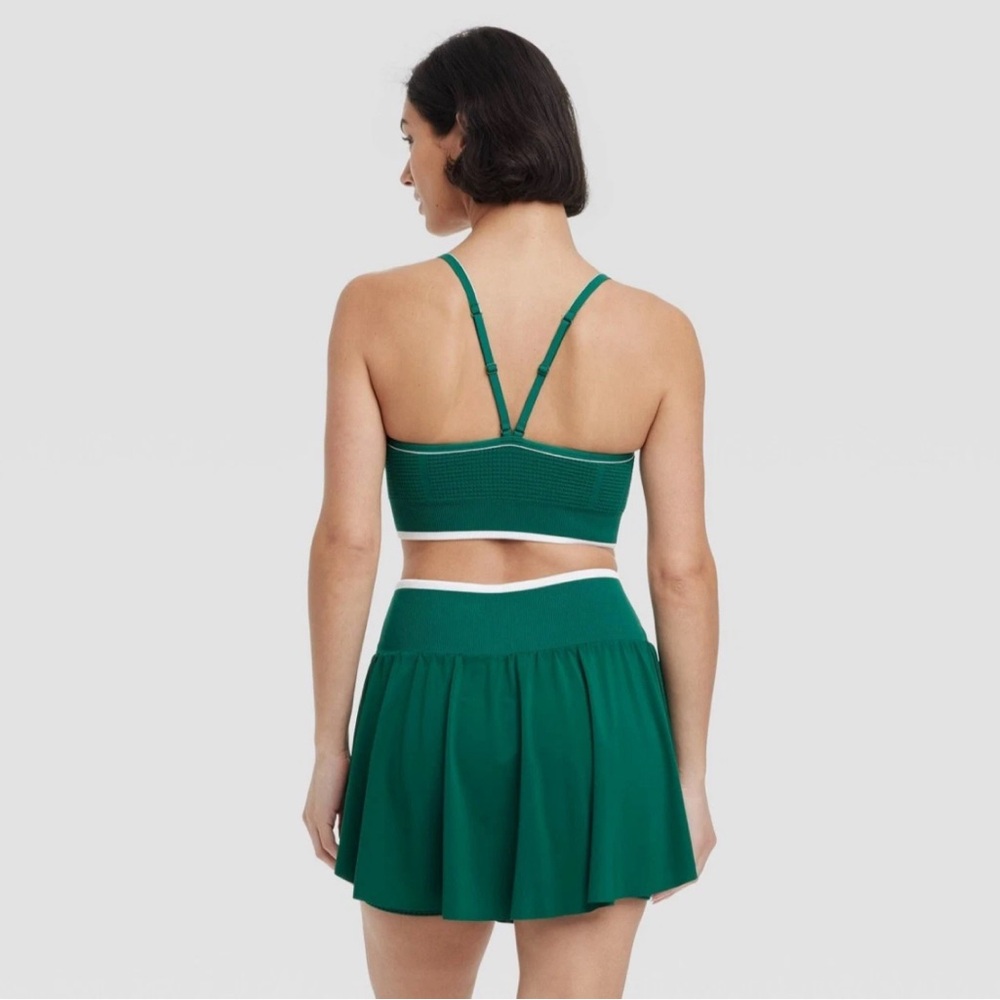 All in Motion Women’s Seamless Textured
Sports Bra Green Bralette Size XS - Picture 2 of 3